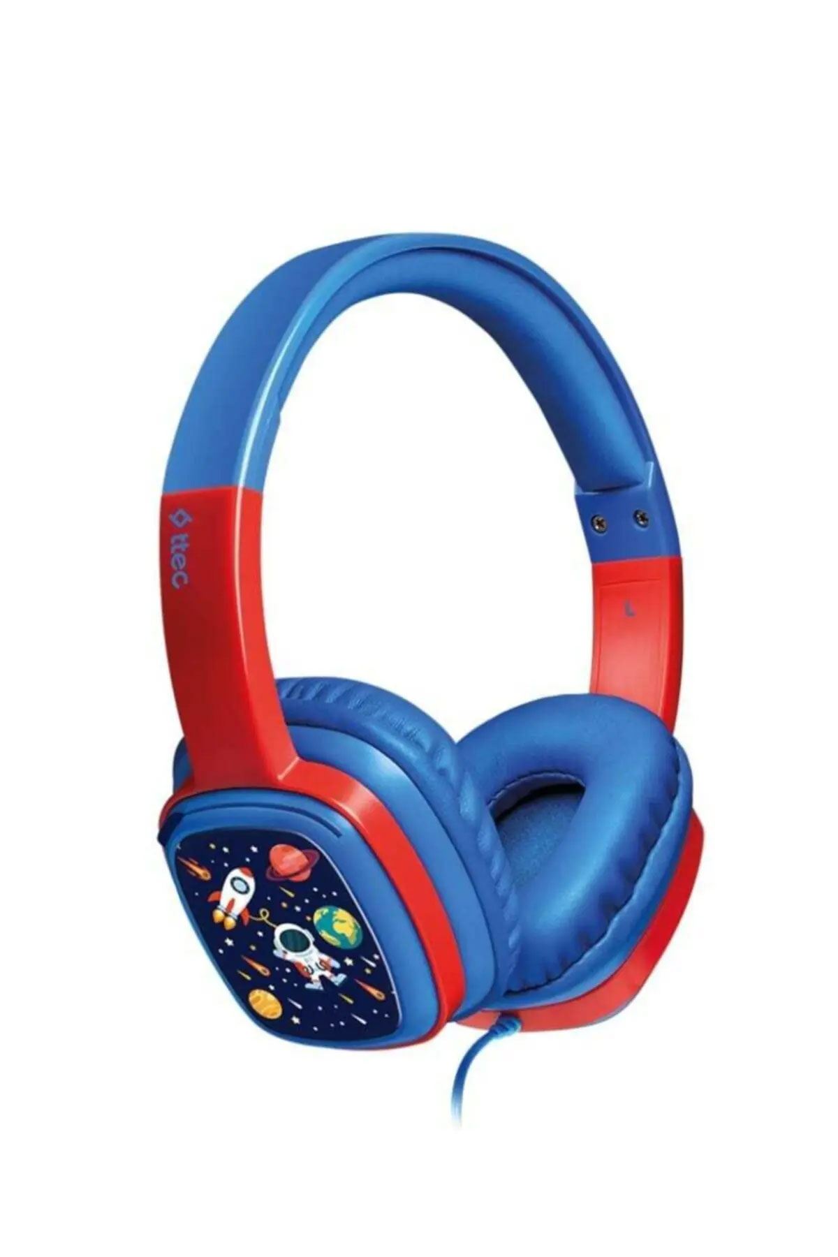 TTEC – SoundBuddy Boyama Kartlı Çocuk Kulaklığı – Mavi